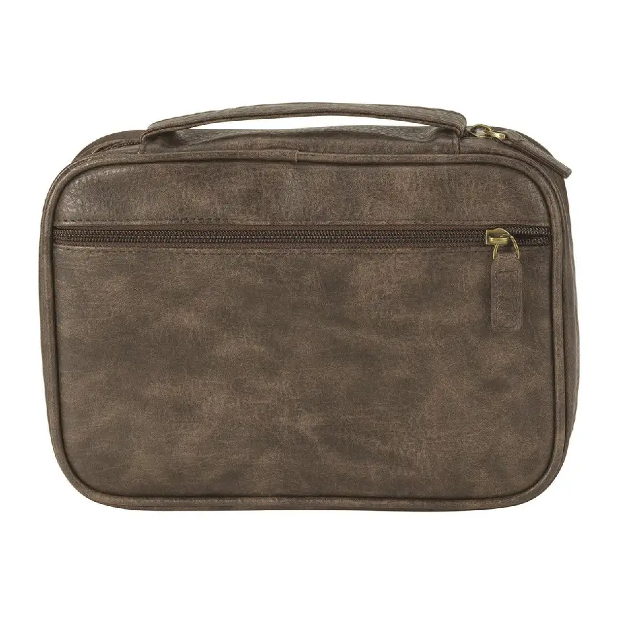 Biblecover Large Brown Antigue aged