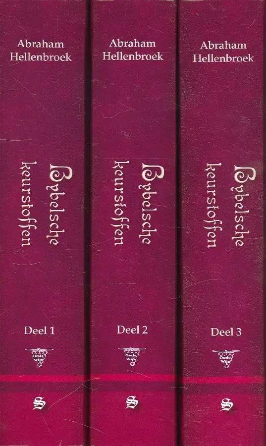 Bybelsche keurstoffen set 3 dln