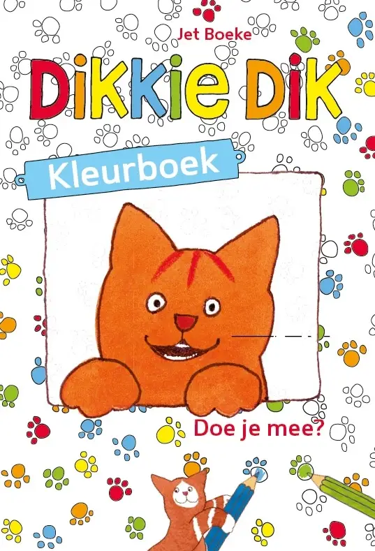 Dikkie dik - kleurboek