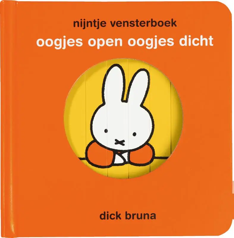 Nijntje vensterboek, oogjes open oogjes