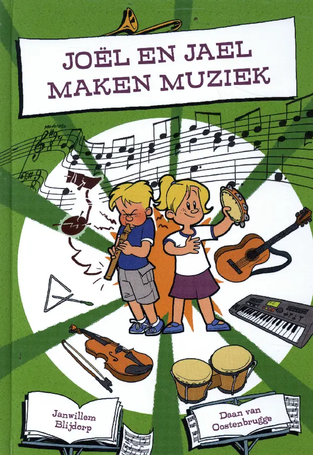 Joel en jael maken muziek