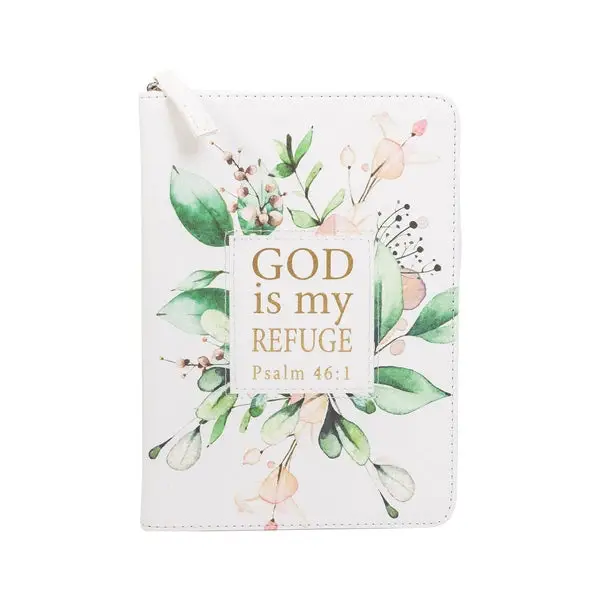 Zippered Journal God is my refuge