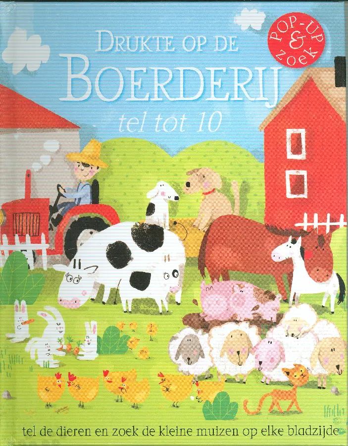 Drukte op de boerderij tel tot 10