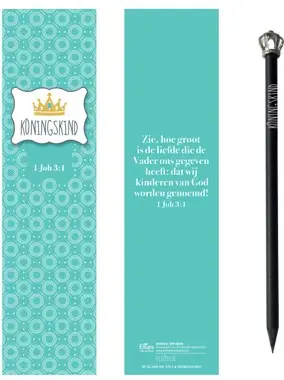 Potlood/boekenlegger Koningskind