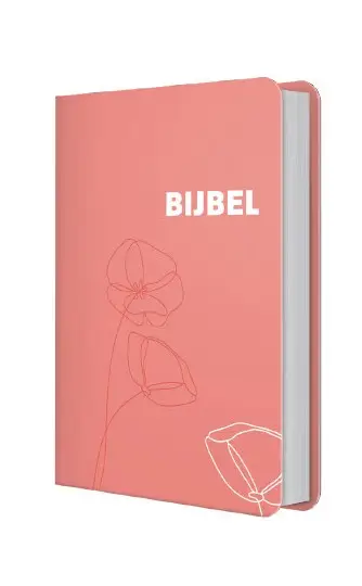 Bijbel HSV vrouw roze hardcover