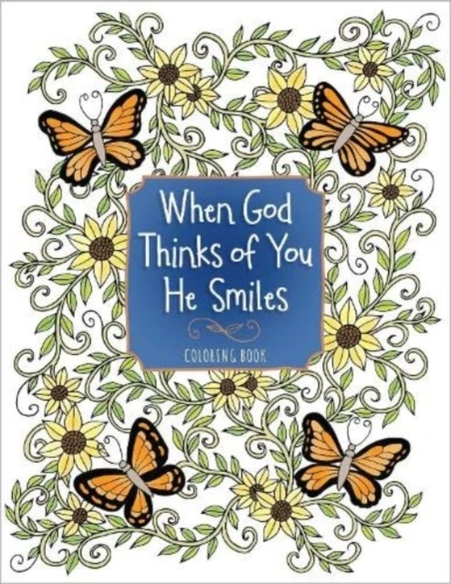 Coloringbook When God thinks of You