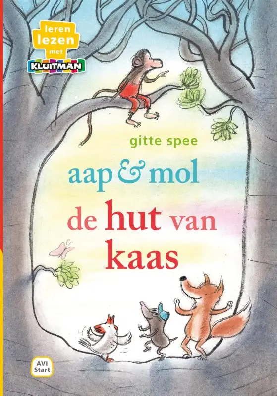 Aap & mol de hut van kaas
